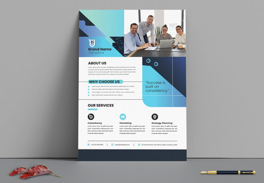 Modren Flyer Layout