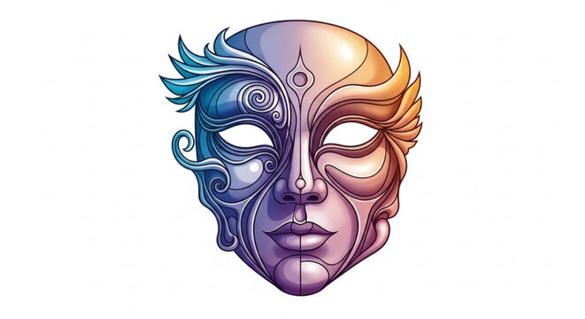 A simple illustration of a person watching pieces of a pie chart break away, representing data loss or fragmentation