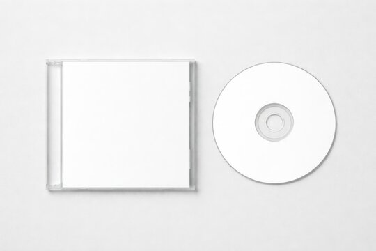 Blank CD and case layout