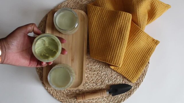 Close-Up Natural Hair Food Product Texture