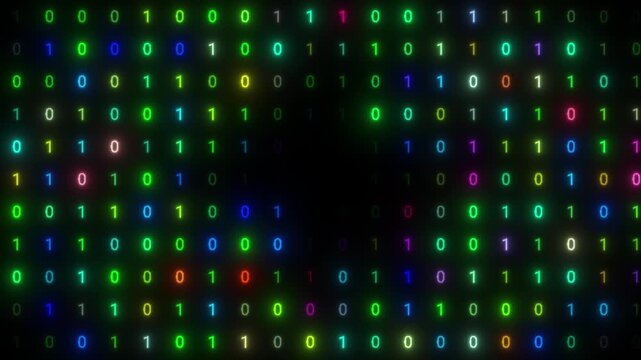 Binary Code Backgrounds 4K