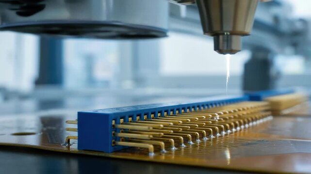 Next gen engineering solution modular scalable systems connector microelectronics microchip circuit board clean lab workstation for precise