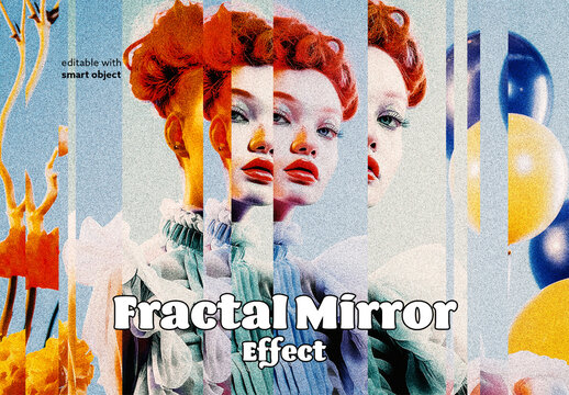 Fractal Mirror Photo Effect