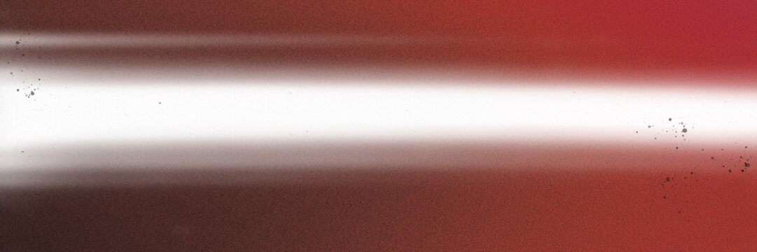 Warm red light leak overlay on neutral paper background. Abstract glare noise grain effect for photo overlays, vintage edits, and creative design.