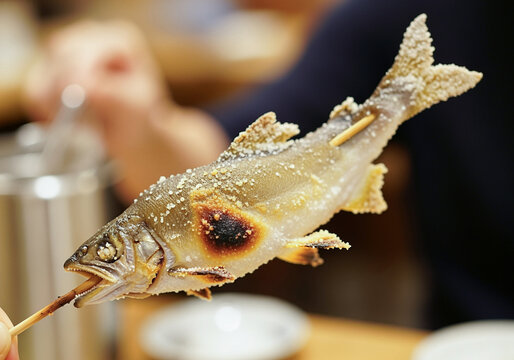 鮎の塩焼き