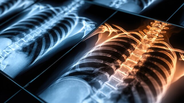 Radiological medical imaging uses X-rays, CT scans, and MRIs to diagnose and monitor conditions, providing detailed internal views for accurate treatment planning.
