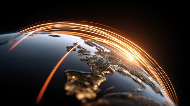 The global economy reflects interconnected trade, finance, and production systems, driving development, resource allocation, and prosperity across nations.
