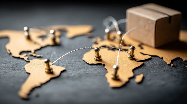 It connects economies through cross-border commerce, optimizing resources, expanding markets, and supporting international cooperation and economic development.
