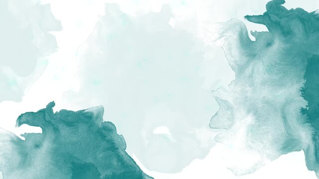 watercolor texture with looping motion animation. Watercolour background surface with looped motion.