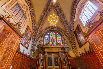 Obraz premium Santa Maria novella church, Florence, Italy