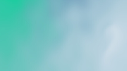 Fototapeta premium Abstract Teal Blue Gradient Background Soft Blur