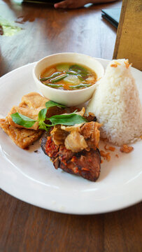 Menu of Jiwa Jawi Hidden Resto Yogyakarta with a cool atmosphere.