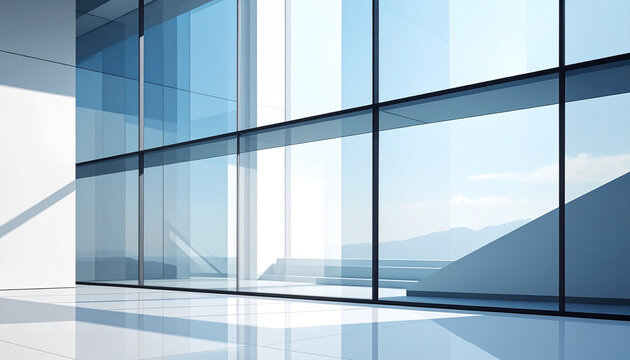 Modern architecture building exterior