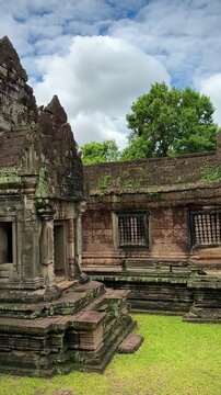Ancient Ruins at Chau Say Tevoda Temple (Siem Reap, Cambodia)