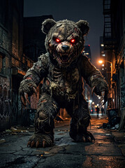 Horror teddy bear © filmbildfabrik