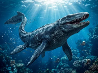 Mosasaurus in the water © filmbildfabrik