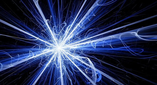 Energy Burst - A Spectacular Display of Light and Power.