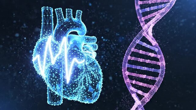 3d rendered illustration of a dna