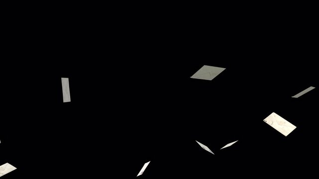 Letter Blast with Alpha Channel