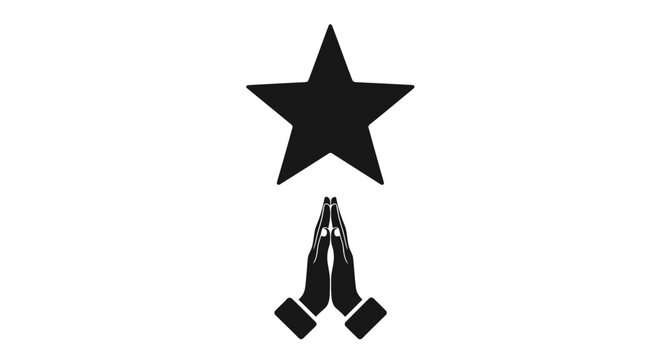 Hammer sickle star communist symbol.