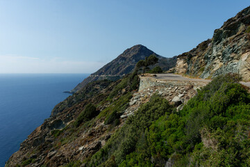 Naklejka premium Frankreich - Korsika - Cap Corse