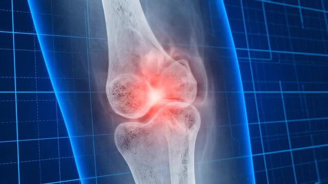 Knee Pain XRay Understanding Joint Inflammation and Medical Imaging.