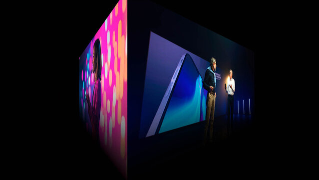 3D Carousel with 2 Media Loop