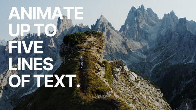 Cascading Text Line by Line Reveal