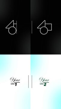 Vertical Transition Media Animation