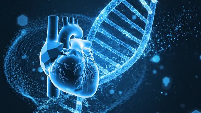 3d rendered illustration of a dna