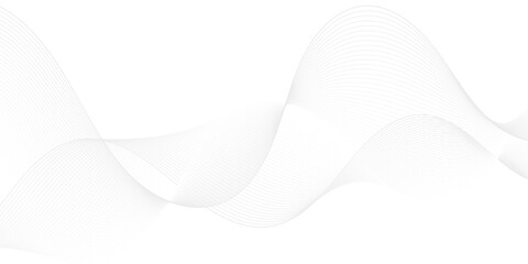 Beautiful dynamic smooth space texture background. vector wave digital white and gray gradient blend futuristic technology. flow tech transparent line stripe energy connection web music and sound.