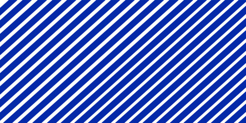 Fototapeta premium blue stripes on white background. Striped diagonal pattern Vector illustration of Seamless background Christmas or winter theme Background with slanted lines