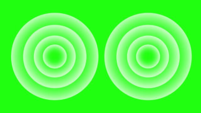 Simple 2D motion graphics animation featuring circular elements appearing one by one in a smooth sequential loop. Perfect for modern backgrounds, presentation visuals, social media content, and abstra