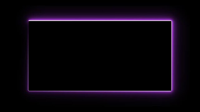 TV_Purple_Neon_Rectangle_frame