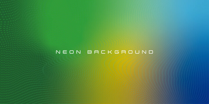 Abstract Neon backgrounds  with halftone effect suitable for social media backgrounds and banners or cover images