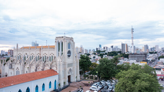 Igreja Cuiab&aacute;, centro Mato Grosso