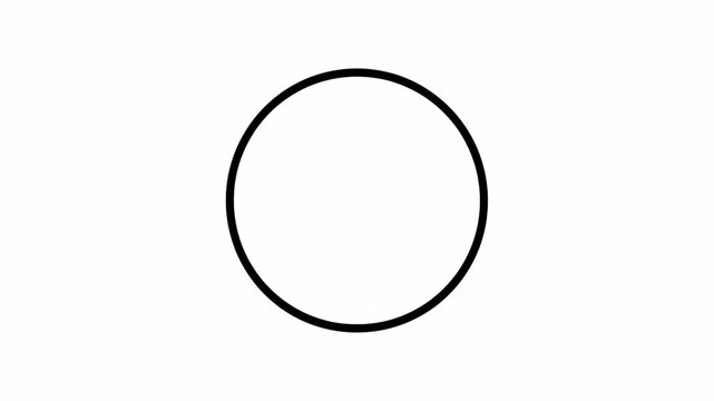 Open black circle
