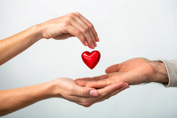 Obraz premium heart in hands