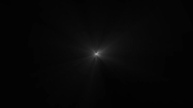 Light ray stock animation video concept. black background litter, shiny, bright, flare footage Isolated white light rays animation. Shine or sun effect on white cc light ray