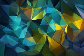 abstract low-poly vector background