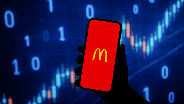 McDonald&rsquo;s logo displayed on a smartphone screen &ndash; Delhi, India &ndash; June 04, 2025