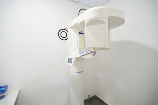 Dental cbct scanner standing in clinic room