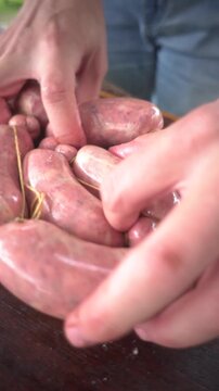 chorizo argentino salchicha