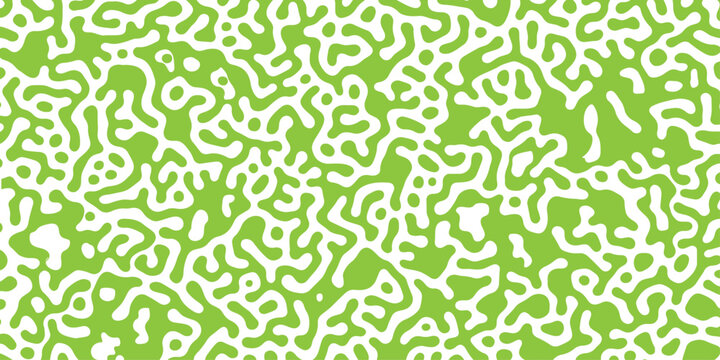 Seamless turing pattern background. Fabric clothing decoration texture textile floral line background.