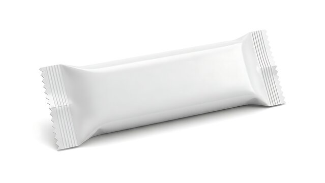 A white tube of toothpaste on a white background