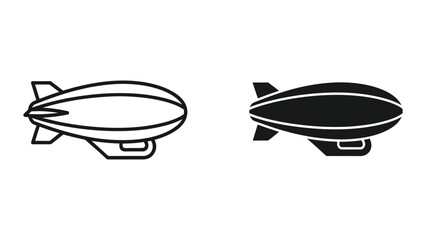Comparison of a traditional and a modernized airship design illustration © Jahidul