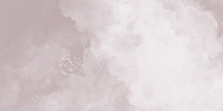 Aesthetic light mauve watercolor background with soft abstract wash texture.