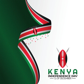Kenyan independence day celebration a vibrant ribbon and national pride