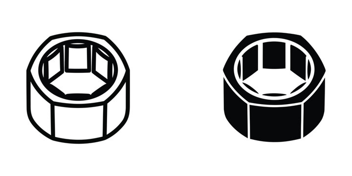 Comparison of hexagonal socket head cap screws with different fill styles
