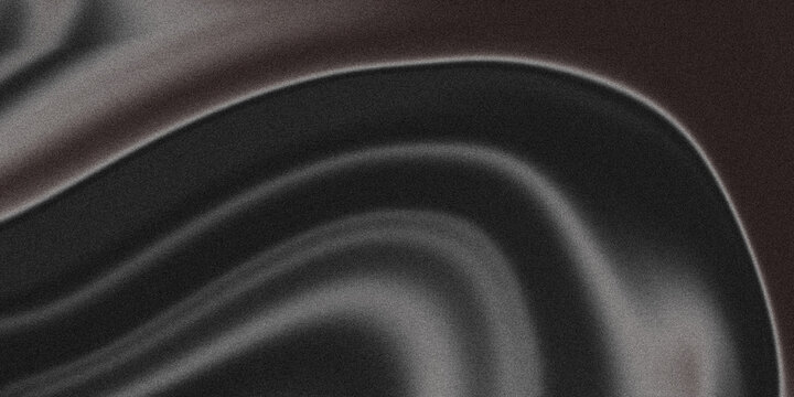 A black and white swirling pattern with a red line